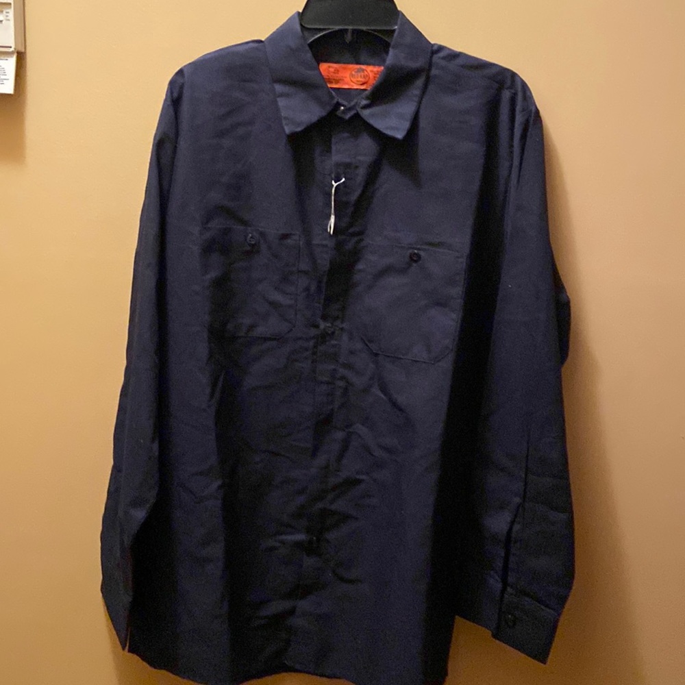 Red Kap uniform shirt size Large